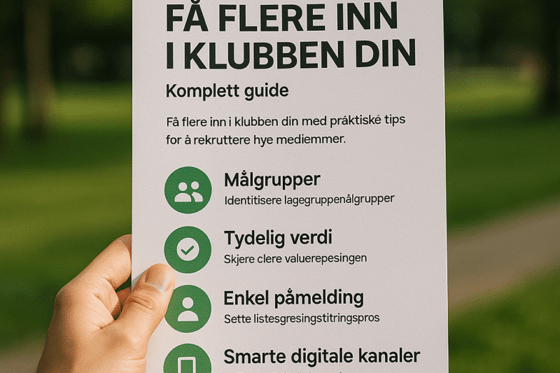 De beste tipsene for å rekruttere nye medlemmer til klubben din: komplett guide